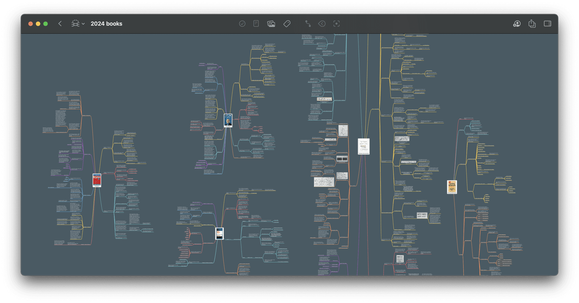 Reading opens up new perspectives for Seyoung — and his detailed mind map show just how much he explores.